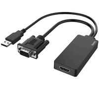 HAMA Cavetto adattatore ingresso VG USB/ uscita HDMI, Full HD 1080P, nero