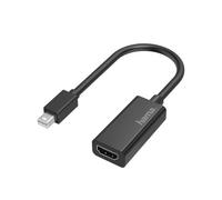 Hama Cavetto adattatore Mini DisplayPort M/ Hdmi F, ultra HD 4 K, compatibile Thunderbolt, nero NEW