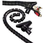 Hama Cavo Tubo a Spirale 2m Kabel-Schlauch Canale Cavi Kabel-Spirale TV PC Edv