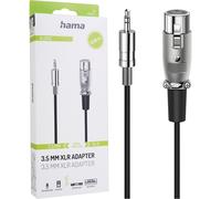 Hama Cavo-Adattatore 3,5mm Jack Su XLR Connettore Jack A Boccola XLR Stereo