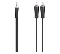 Hama Cavo adattatore Audio Rca Mini Jack Black 1,5m 00205110