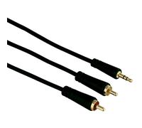 Hama Cavo Adattatore AUX 3,5mm Spina Jack a 2x RCA Cavo Audio 1,5m