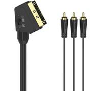 Hama Tec Rca 1.5 M Scart Cable Oro