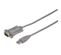 Hama Cavo Adattatore USB A-DB9 RS232 9-Pin 2m Conversione Seriale