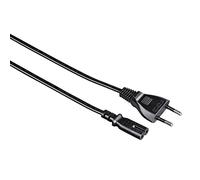 HAMA Cavo alimentazione spina EURO/IEC 320 C7 F (bipolare), 1,5 metri, nero, 1 stella