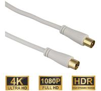 Hama Cavo Antenna 15M 90Db Coassiale Cavo Koax 4K HDR HD TV LED LCD OLED