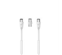 Hama Cavo antenna M/F con adattatore M/M, 1,5 metri, 85 dB, ferrite, b Hama