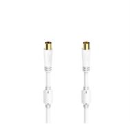 Hama Cavo antenna, f. Coax. maschio - f. Coax. fem., dorato, 0,75 m, 100 dB