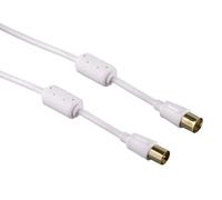 Hama Cavo Antenna Slim 90dB Collegamento Coassiale Digitale TV 4K UHD HD 3D