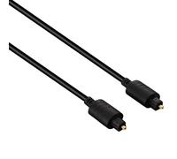 Hama Cavo Audio Ottico Toslink 1,25 m LWL SPDIF ODT Toslink Nero
