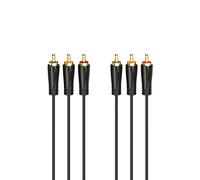 Hama 3s 3 M Rca Cable Oro