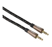 Hama Cavo AUX 3,5 mm 3 m – Jack per smartphone, tablet, PC e lettore audio