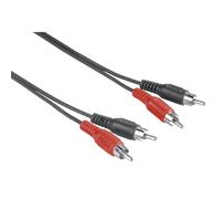 Hama Cavo Cinch Audio 5M Connettore 2X RCA Stereo RCA HiFi Chinch
