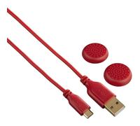 Hama Cavo Di Carica USB Da 3M + Pulsanti Per Sony PS4 Controller Wireless