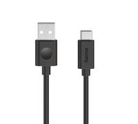 Hama | Cavo di ricarica USB-C a USB-A (60 W, ricarica rapida, trasmissione dati 480 Mbit/s, 1,2 m) Colore nero