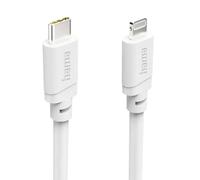 Hama Cavo di ricarica, USB-C - Lightning, per iPhone/iPad, MFi, 2 m, bianco