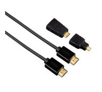 Hama Cavo HDMI 1,5 m + 2 adattatori