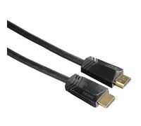 Hama Cavo HDMI 4K Ethernet 3 m Oro, 3D UHD Full HD Per TV PC Monitor