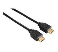 Hama Cavo HDMI (connettore HDMI, 10,2 Gbit/s, 1080p, Full HD, placcato oro, 3 m) nero