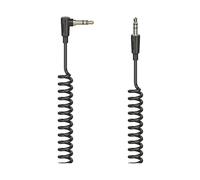 Hama Jack 3.5 Mm 1.5 M 90 Espiral 3s Cable Argento