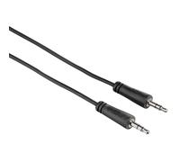 Hama Cavo Jack 3.5 mm M/Jack 3.5 mm M, 1,5 metri, nero, 1 stella Hama