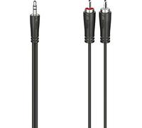 Hama Jack 3.5 Mm M/m 1.5 M Rca Cable Argento