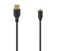 Hama Cavo mini USB Flexi-Slim, spina mini B8, USB 2.0, 480 Mbit/s, 0,75 m
