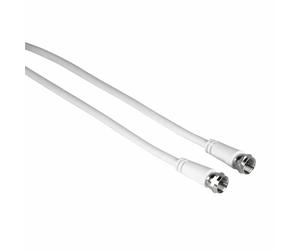 Hama Cavo per Antenna 10m Coassiale Spina - Coassiale Frizione 75dB per Cavo-Tv