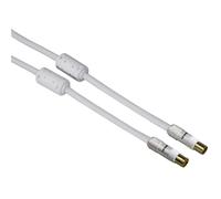 Hama Cavo per Antenna Connettore Coassiale - Frizione 1,5m 95dB Dorato Scatola
