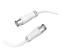 Hama Cavo per antenna, f. Coax maschio, f.coax, fem, 1,5 m, 90 DB