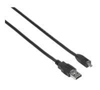 HAMA Cavo per Nikon USB A 2.0/Mini USB B 2.0 (B8 pin), 1,8 metri, nero