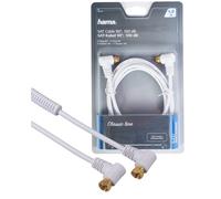 Hama Cavo Sat 100dB 90° Prese TV Cavo Antenna Connettore F Cavo Coassiale