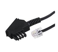 Hama Cavo Telefonico 15m TAE Modulare Spina Per Siemens Optipoint Optiset Nero