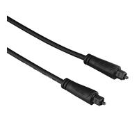Hama 7122254 10m Toslink cavo a fibre ottiche ODT Nero