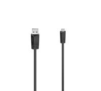 Hama Cavo USB 2.0 A - Mini USB B (cavo di ricarica, 480 Mbit/s, 0,75 m, USB tipo A, USB-A, per PC) nero