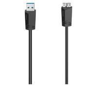 Hama Ss 1.8 M Usb To Micro Usb Cable Trasparente