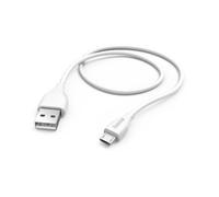 Hama - Cavo USB A/Micro USB, 1,5 metri, bianco