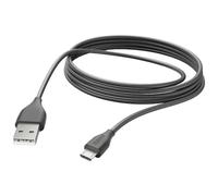 Cavo Di Carica, USB-A - Micro-USB, 3 M, Nero