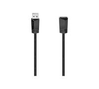 Hama Cavo USB USB 2.0 USB-A femmina, USB-A maschio 5.00 m nero 00200621