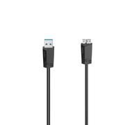 Hama Ss 1.8 M Usb To Micro Usb Cable Trasparente