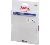 Hama CD/DVD Protective Sleeves Pack of 25 25 dischi Trasparente (Hama CD/DVD lomme) NEW