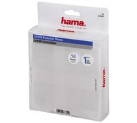HAMA - CD / DVD Protective Sleeves, Pack of 50 50dischi Trasparente