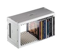 Hama CD Rack for 20 CDs (CD storage for hanging or standing, space-saving, small