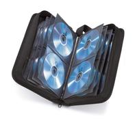 Hama CD Wallet CD/DVD/Blu-Ray Folder for Storage, Space-Saving for the Offic