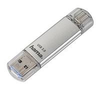 Hama - Chiavetta USB 3.0 e USB 3.1, tipo C argento argento 16 go