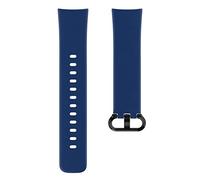 Hama Cinturino per Fitbit Watch da 22 mm (cinturino di ricambio regolabile per smartwatch Fitbit Charge 3, Charge 4, Sense, Sense 2, cinturino di ricambio in TPU, fibbia in acciaio inox) blu
