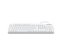 Hama CK-200 Wired Keyboard (USB Keyboard, Ergonomic Typing Feel, Quiet Keys, Rem