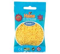 Hama - Confezione da 2000 perline da stirare, plastica, Jaune - 03