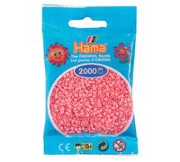 Hama - Confezione da 2000 perline da stirare, plastica, Rosa