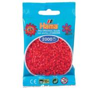Hama - Confezione da 2000 perline da stirare, plastica, Rouge - 05